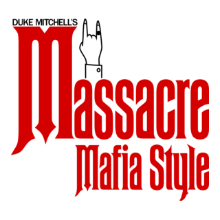 Massacre Mafia Style Film Logo PNG Vector