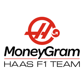 MoneyGram Haas F1 Team Logo PNG Vector
