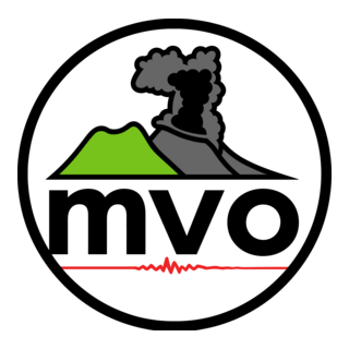 Montserrat Volcano Observatory Tremors Logo PNG Vector