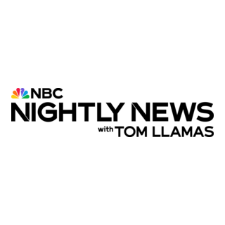 NBC Nightly News (with Tom Llamas) Logo PNG Vector