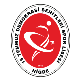 NİĞDE 15 TEMMUZ DEMOKRASİ ŞEHİTLERİ SPOR LİSESİ Logo PNG Vector