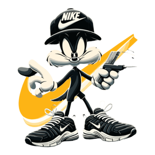NIKE BUG BUNNY Logo PNG Vector