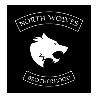 North Wolves Brotherhood Logo PNG Vector