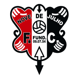 NOVE DE JULHO FUTEBOL CLUBE (CASA VERDE) Logo PNG Vector