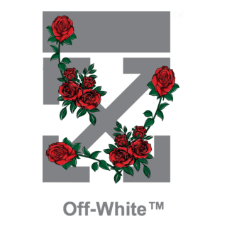 OFF-WHITE ROSES Logo PNG Vector