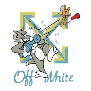 OFF-WHITE TOM &JERRY KIDZ Logo PNG Vector