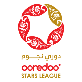 Ooredoo Stars League Vertical Logo PNG Vector