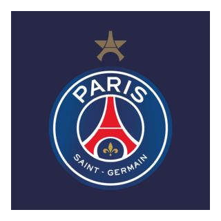 Paris Saint-Germain (PSG) 2025 Logo PNG Vector