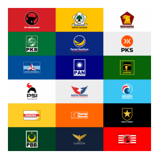 Partai Politik di Indonesia Logo PNG Vector
