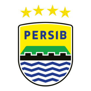 Persib Bandung (with 4 Stars) Logo PNG Vector