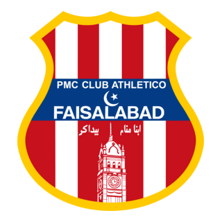PMC CLUB ATHLETICO FAISALABAD Logo PNG Vector
