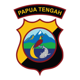 POLDA PAPUA TENGAH Logo PNG Vector
