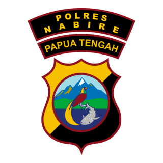 POLRES NABIRE PAPUA TENGAH Logo PNG Vector