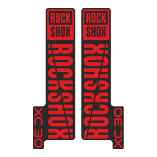 Rock Shox XC30 Logo PNG Vector