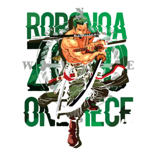 RORONOA ZORRO ONE PIECE Logo PNG Vector