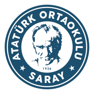 Saray Atatürk Ortaokulu Logo PNG Vector
