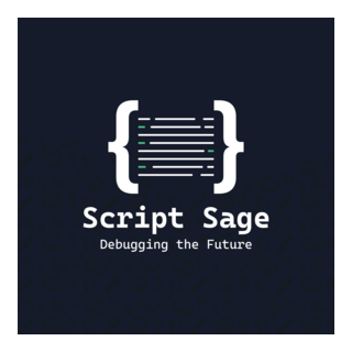Script Sage Logo PNG Vector