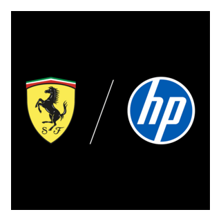 Scuderia Ferrari HP Formula 1 Logo PNG Vector