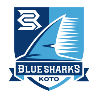 Shimizu Koto Blue Sharks Logo PNG Vector