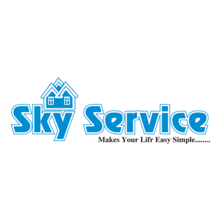 Sky Service Logo PNG Vector