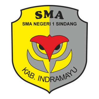 SMAN 1 Sindang Logo PNG Vector