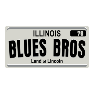 The Blues Brothers - Plate Logo PNG Vector