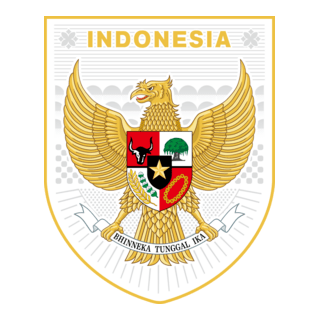 Timnas Indonesia 2025 (Putih) Logo PNG Vector