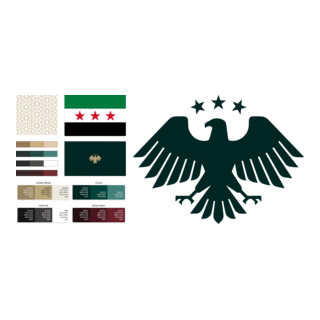 Visual identity of the Syrian Arab Republic Syria Logo PNG Vector
