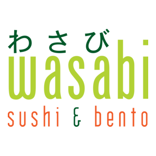 Wasabi Sushi & Bento Logo PNG Vector