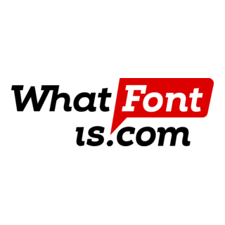 WHAT FONT IS Logo PNG Vector