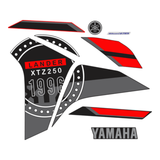 Yamaha Lander Xtz 250 2023 2024 Logo PNG Vector