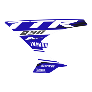 Yamaha ttr 230 adesivo 2018 Logo PNG Vector