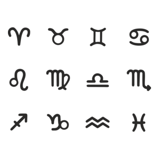 Zodiac Logo PNG Vector