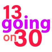 13 Going on 30 Logo PNG Vector