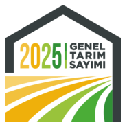 2025 GENEL TARIM SAYIMI Logo PNG Vector