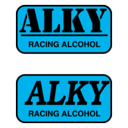 ALKY Racing Alcohol Logo PNG Vector