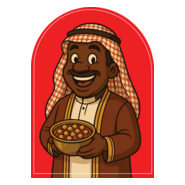 Arabian Food Serve Logo PNG Vector