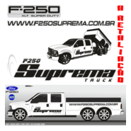 Arte decal F250 Suprema truck Logo PNG Vector