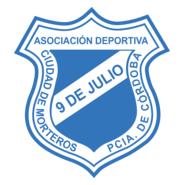 Asociación Deportiva 9 de Julio Morteros Córdoba Logo PNG Vector