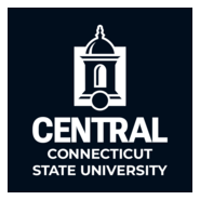 Central Connecticut State University White Logo PNG Vector