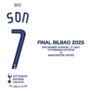 Dorsal SON FINAL EUROPE LEAGUE 2025 Logo PNG Vector