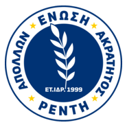 Enosi Apollon Akratitos Renti Logo PNG Vector