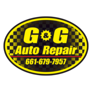 G&G Auto Repair Logo PNG Vector