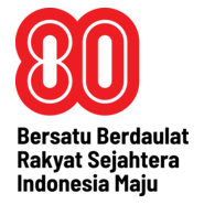 Indonesia 80th anniversary vertical Logo PNG Vector