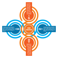 Infographic Logo PNG Vector