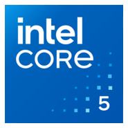 Intel Core 5 Logo PNG Vector