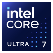 Intel Core Ultra 7 Logo PNG Vector
