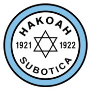 Jevrejski Sport Klub „Hakoah“ Subotica Logo PNG Vector