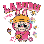 Labubu Logo PNG Vector