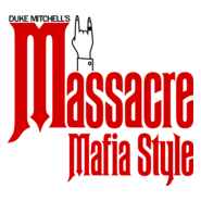 Massacre Mafia Style Film Logo PNG Vector